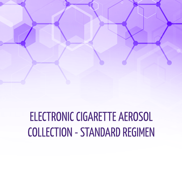 Electronic Cigarette Aerosol Collection – Standard Regimen